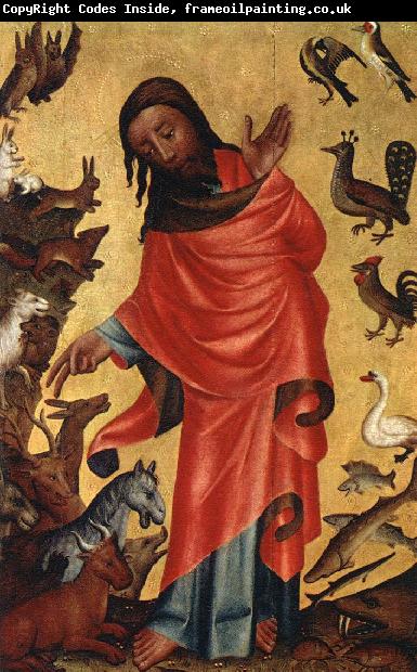 MASTER Bertram Creation of the Animals, panel from Grabow Altarpiece st