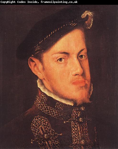 MOR VAN DASHORST, Anthonis Portrait of the Philip II, King of Spain sg