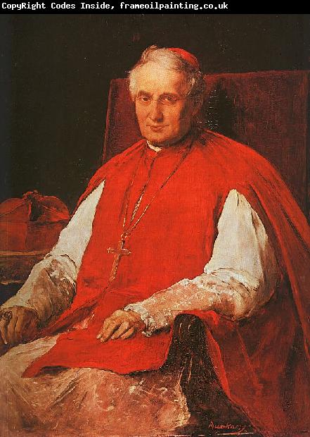 Mihaly Munkacsy Portrait of Cardinal Lajos Haynald