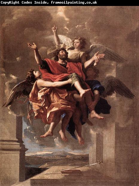 Nicolas Poussin The Ecstasy of St Paul