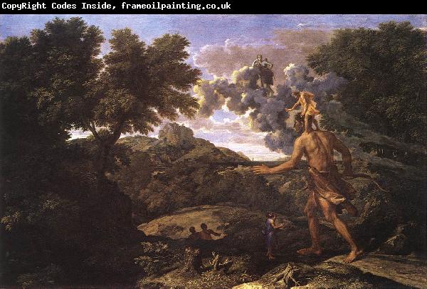 Nicolas Poussin Landscape with Diana and Orion