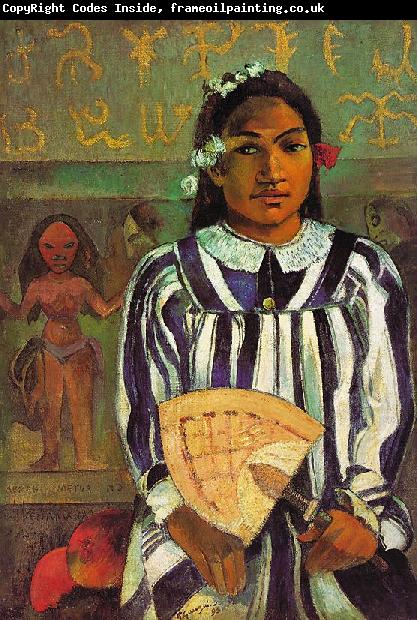 Paul Gauguin Merahi Metua No Teha'amana
