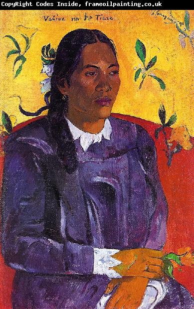 Paul Gauguin Vahine No Te Tiare