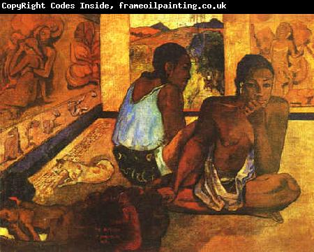 Paul Gauguin  Daydreaming