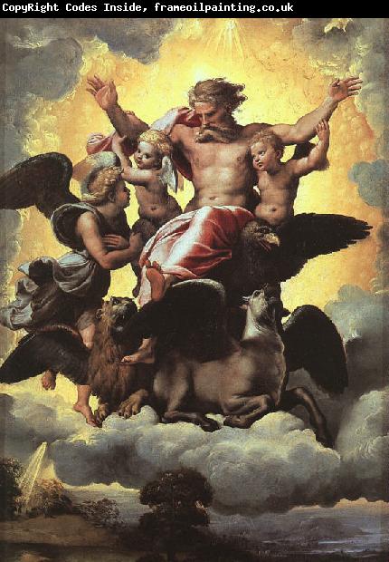 Raphael The Vision of Ezekiel
