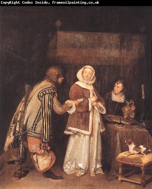 TERBORCH, Gerard The Letter dh