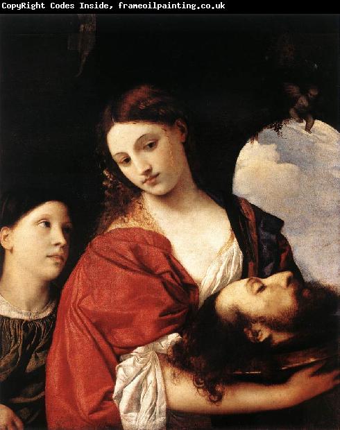 TIZIANO Vecellio Judith with the Head of Holofernes qrt
