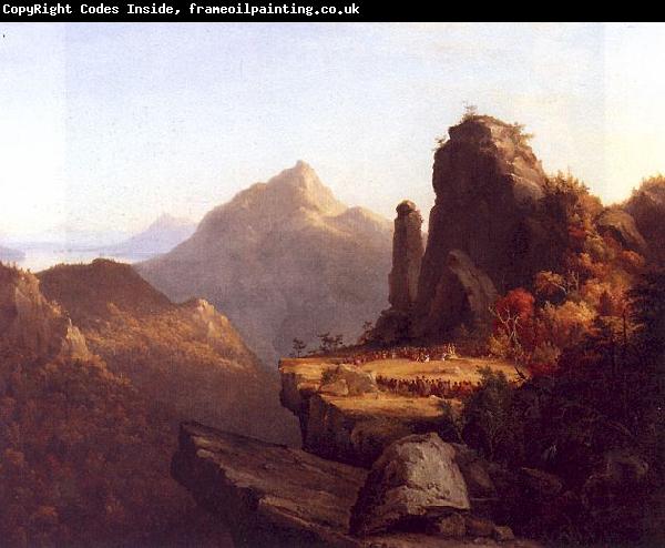Thomas Cole Scene from The Last of the Mohicans