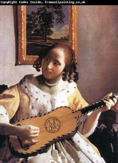 VERMEER VAN DELFT, Jan The Guitar Player (detail) awr