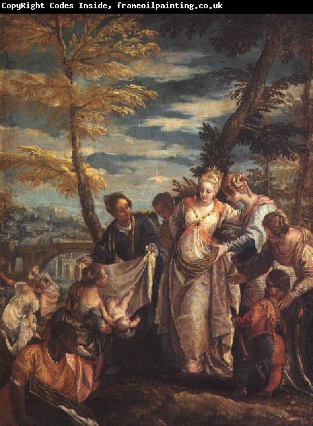 VERONESE (Paolo Caliari) The Finding of Moses aer