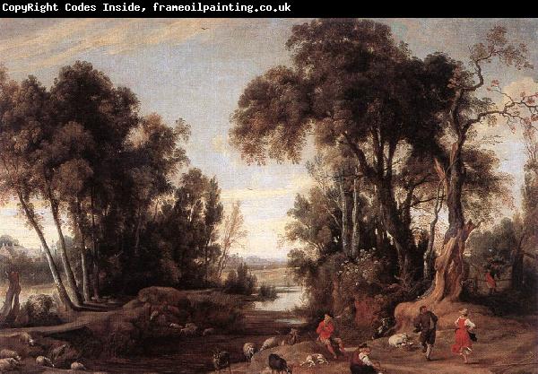 WILDENS, Jan Landscape with Shepherds