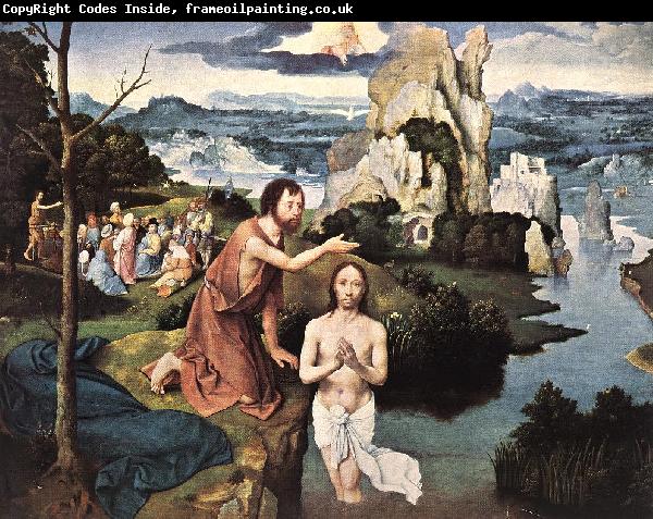 PATENIER, Joachim Baptism of Christ af