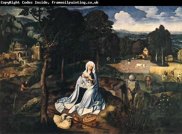 PATENIER, Joachim Rest during the Flight to Egypt af