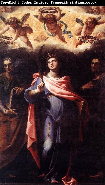 POMARANCIO St Domitilla with Sts Nereus and Achilleus af