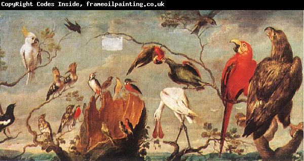 SNYDERS, Frans Concert of Birds fh