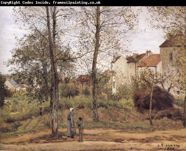 Camille Pissarro Landscape in the vicinity of Louveciennes