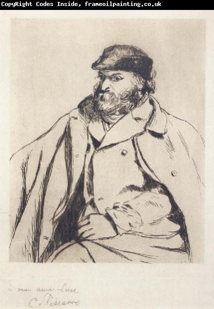 Camille Pissarro Portrait of Paul Cezanne