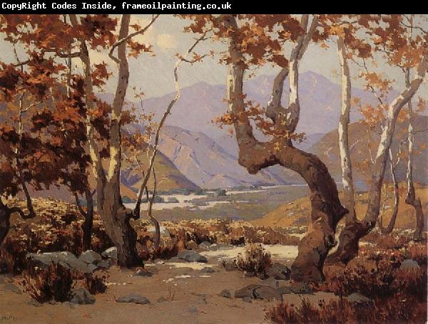 Elmer Wachtel Golder Autumn,Cajon Pass