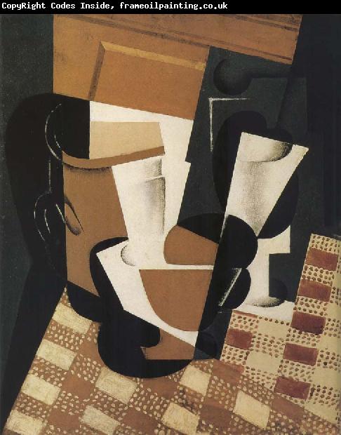 Juan Gris Water bottle and cup