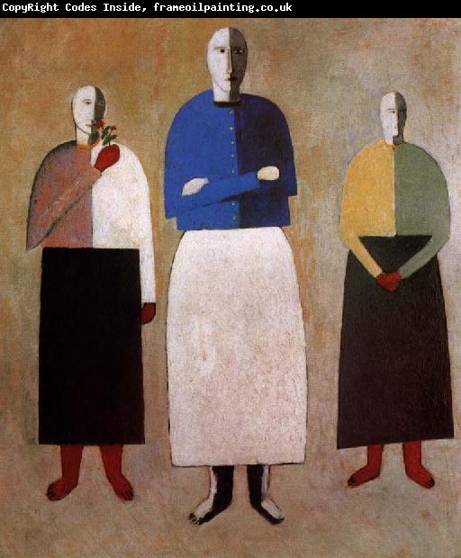 Kasimir Malevich Three Women