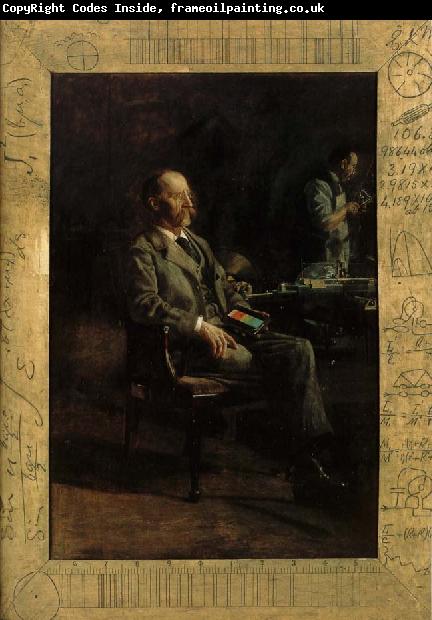 Thomas Eakins The Portrait of  Physicists Roland