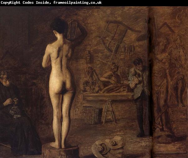 Thomas Eakins The William is Carving his goddiness