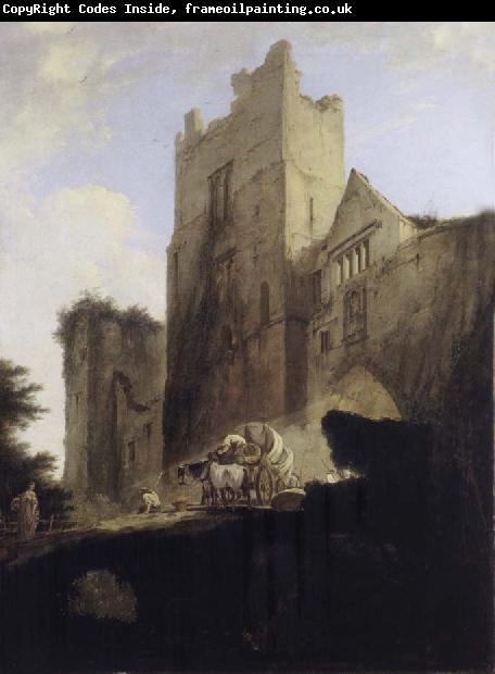 William Hodges View of Part of Ludlow Castle in Shropshire