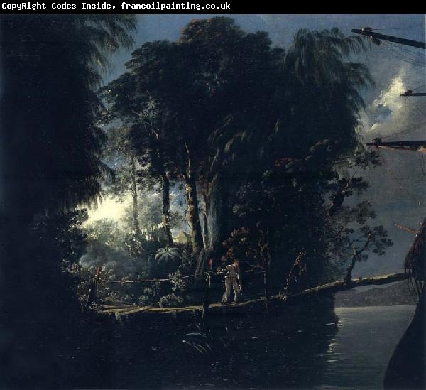 unknow artist View of Pickersgill Harbour,Dusky Bay Sound,New Zealand,April 1773