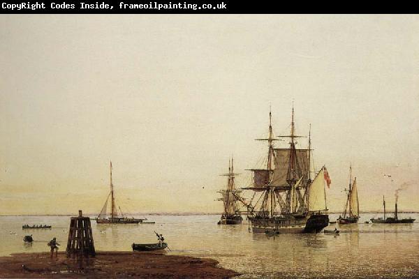 Henry Redmore Merchantmen and other Vessels off the Spurn Light Vessel