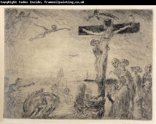 James Ensor Christ Tormented by Demons