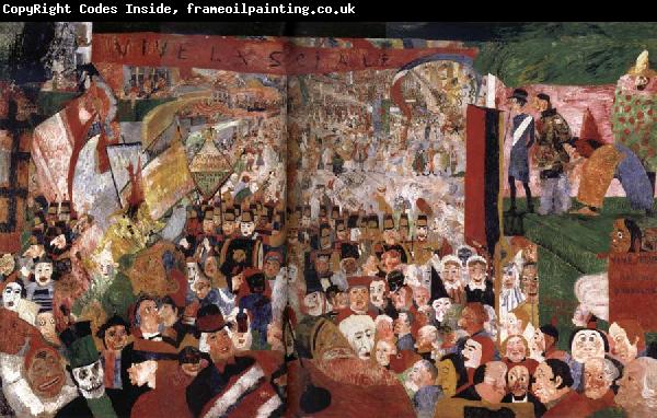James Ensor The Entry of Christ into Brussels