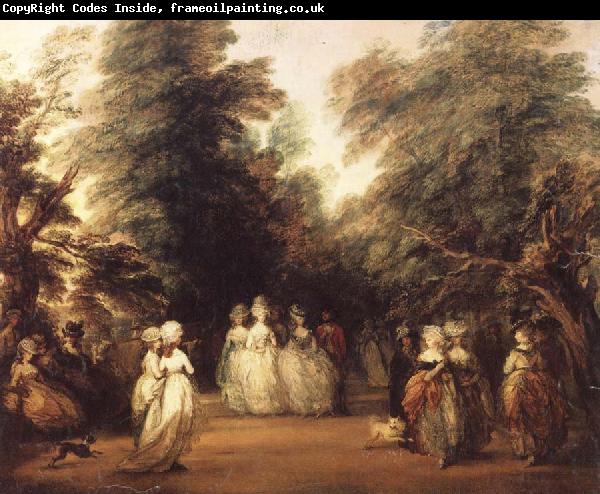 Thomas Gainsborough The Mall in St.James-s Park