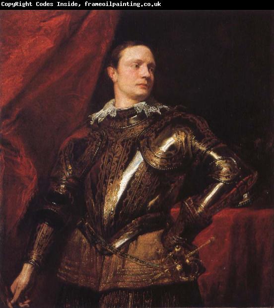 Anthony Van Dyck Portrait of a young general