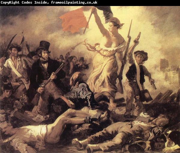 Eugene Delacroix Liberty Leading The people