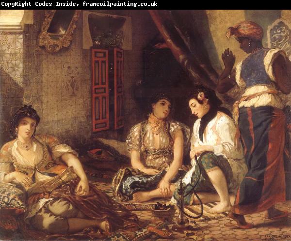 Eugene Delacroix Algerian Women in their Apartments