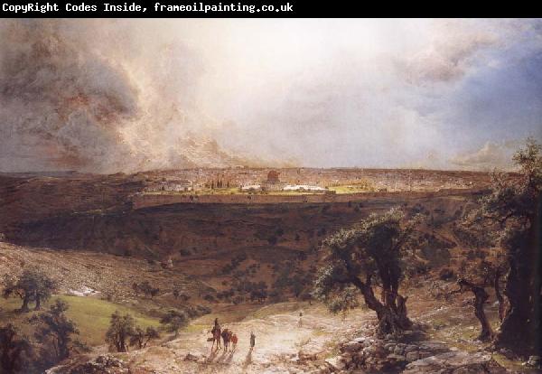 Frederic Edwin Church Jerusalem Seen from Mount Olive