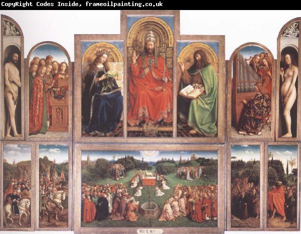 Jan Van Eyck Adoration of the Lamb