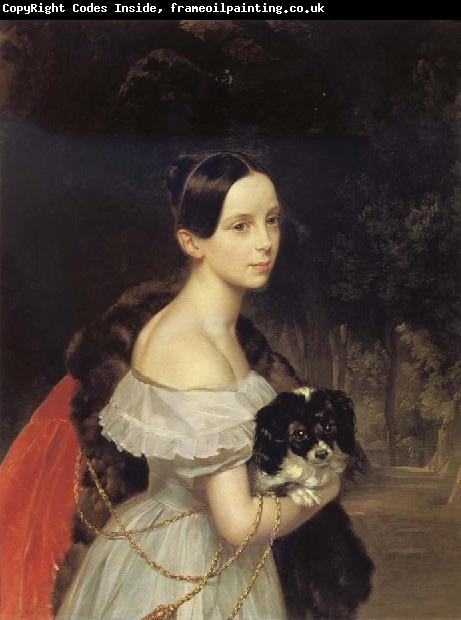 Karl Briullov Portrait of Ulyana Smirnova