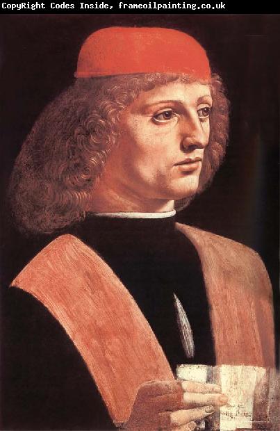 LEONARDO da Vinci Portrat of a musician