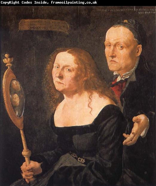 Lucas Furtenagel The painter Hans Burgkmair and his wife Anna,nee Allerlai