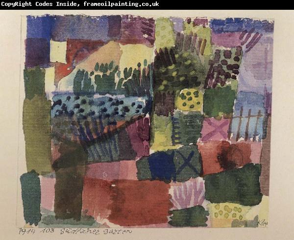 Paul Klee Southern Garden