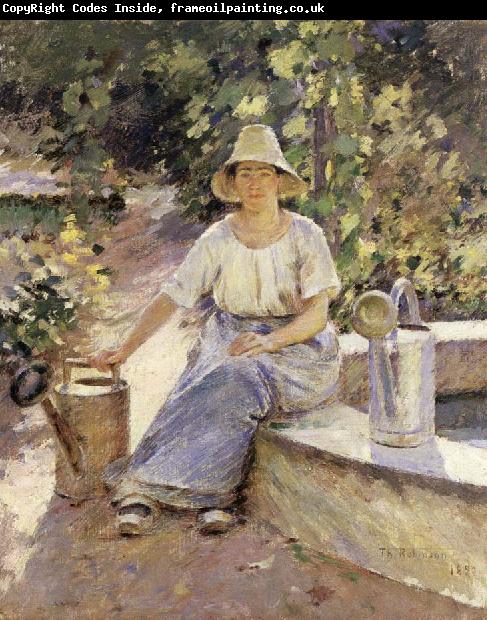 Theodore Robinson The Watering Pots