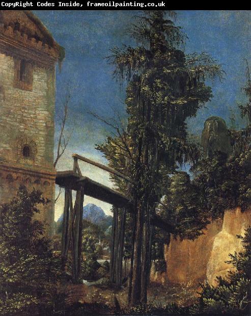 ALTDORFER, Albrecht Landscape with a Footbridge