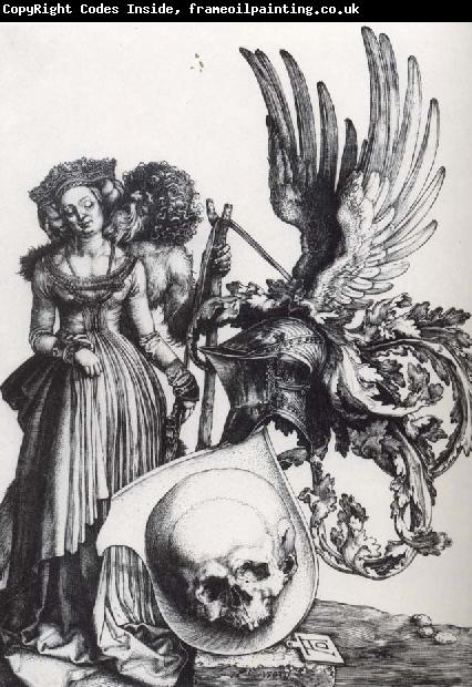 Albrecht Durer The Coat of Arms of Death