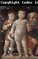 Andrea Mantegna The Holy Fmaily with Saint John