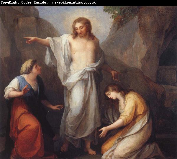 Angelika Kauffmann Der auferstandene Christus erscheint Martha und Magdalena