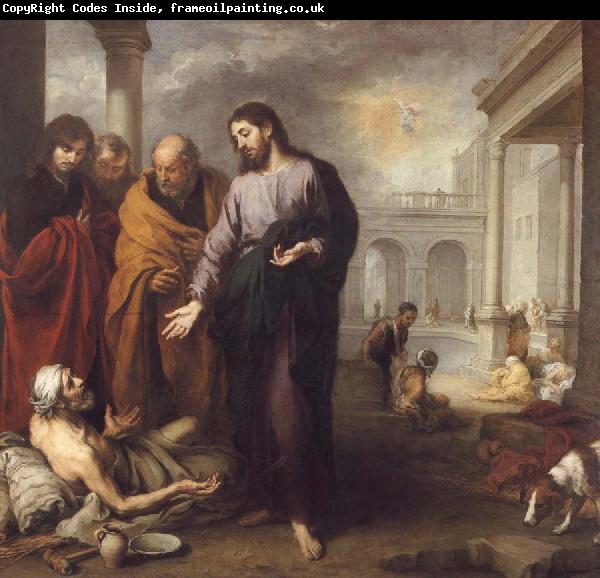 Bartolome Esteban Murillo Christ Healing the Paralytic at the Pool of Bethesda