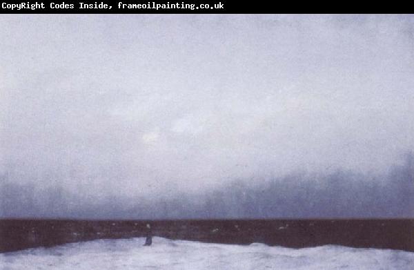 Caspar David Friedrich Monk by the Sea