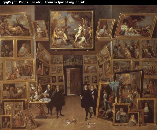 David Teniers The paintings gallery of aartshertog Leopold Wilhelm of Austria