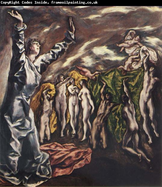 El Greco The Vision of St.John